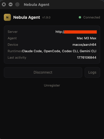 Agent App interface